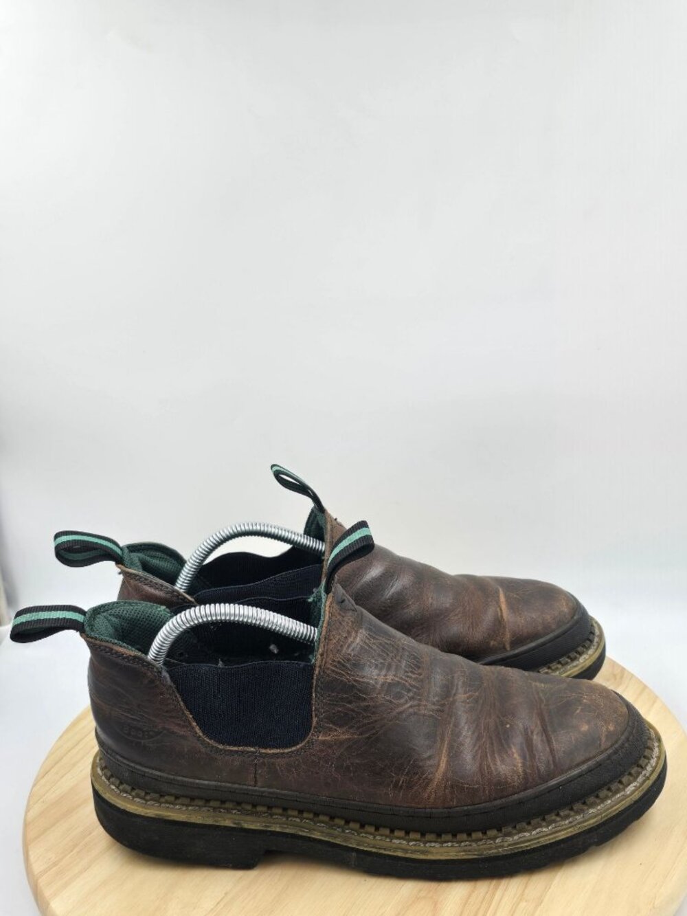 Georgia Boot Men's Georgia Giant Romeo Work Shoe Slip ON GR262 Sz 10.5M